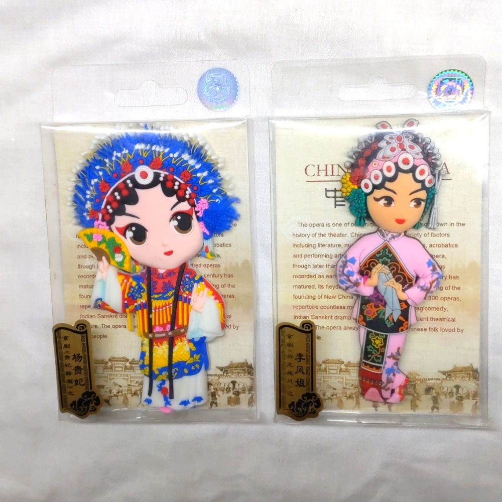 🍎 Chinese opera magnets